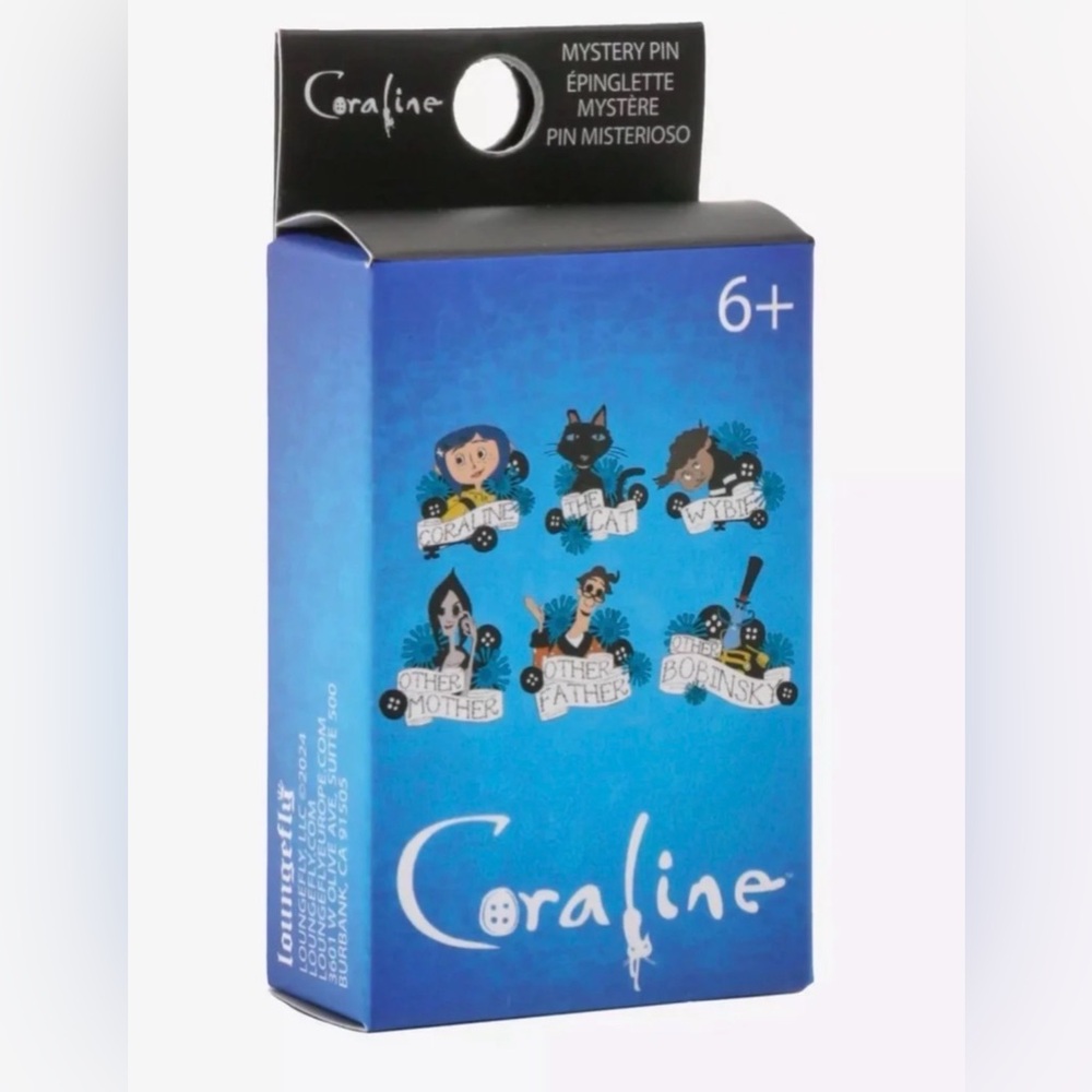 Loungefly Coraline Tattoo Blind Box Enamel Pin
